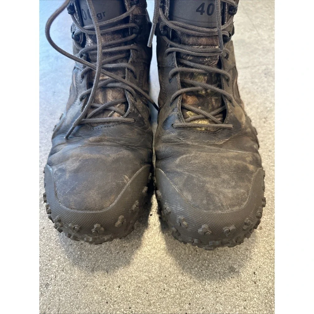 Irish Setter Boots Men Camo Size 13 VAPRTREK 3943 Insulated Waterproof Hunting